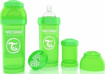 Biberon Anti-Colici Twistshake 260 ml Verde