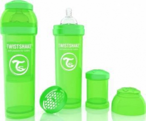 Biberon Anti-Colici Twistshake 330 ml Verde 