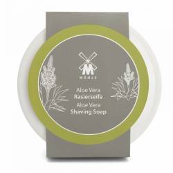 Bol de portelan cu sapun de barbierit Aloe Vera 
