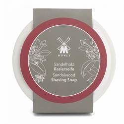 Bol de portelan cu sapun de barbierit Sandalwood 