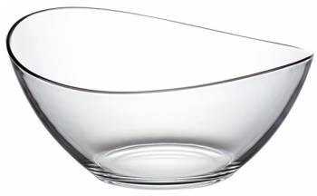 Bol din sticla temperata VIDIVIL colectia PAPAYA 330ml 13xh6 5cm 