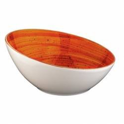 Bol inclinat din portelan BONNA colectia TERRA COTTA 18cm 400cc MN0101115 