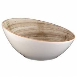 Bol inclinat din portelan BONNA colectia TERRAIN 8cm 60cc MN010154 