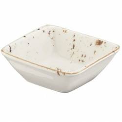 Bol patrat din portelan BONNA-GRAIN 8x8 5cm MN0101139 
