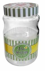 Borcan din sticla CANDY 1700ml cu capac filetat 