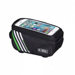 Borseta bicicleta cu husa telefon impermeabila montare pe cadru compatibila Samsung Galaxy S7 Edge S8 S8 Plus Note 5 8 i 