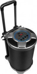 Boxa portabila XX.Y Boombard Radio FM Jack 3.5mm si 6.3mm cu roti si maner telescopic Black