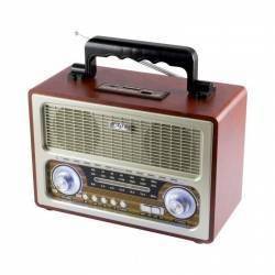 Boxa radio portabila retro Sal RRT3B bluetooth 6W USB 3 benzi AM FM SW 