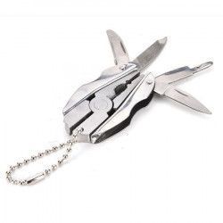 Breloc multifunctional MyStyle Pro Steel - Patent Pila Cutit Surubelnita 