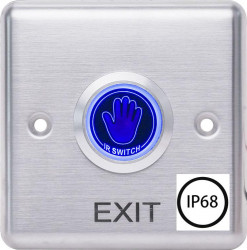 Buton de iesire cu infrarosu waterproof incastrabil ND-EB35 Iesire contact NO/NC