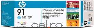 Cartus HP 91 775-ml Light Cyan Designjet Z6100 