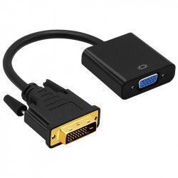 Cablu adaptor activ cu alimentare DVI-D 24+1-VGA 0.2m tata-mama