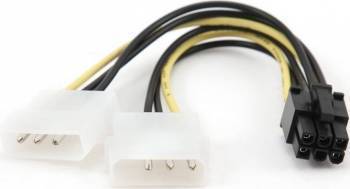 Cablu Alimentare Gembird VGA card PCI-E 5.25 Molex to 5.25 Molex