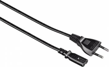 Cablu Alimentare Hama 2pini 1.5m Negru 