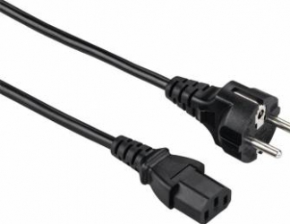 Cablu alimentare Hama 3 pini 1.5m Negru 