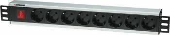 Cablu alimentare Intellinet 8 prize indicator LED maxim 16A negru 