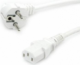 Cablu alimentare PC 1.8m Alb 