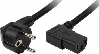 Cablu alimentare PC conector 90 grade Loglink CP103 