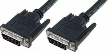 Cablu Assmann DVI 24+1 dual link 2m Negru