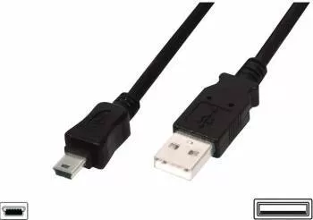 Cablu Assmann USB 2.0 HighSpeed 1m Negru