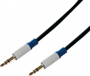 Cablu audio LogiLink 3.5mm T - 3.5mm T 1.5m Negru 