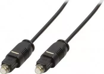 Cablu audio optic LogiLink Toslink T-T 0.5m Negru
