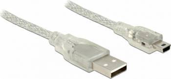 Cablu Delock 83909 mini USB 5 pini T - USB A T 5m 