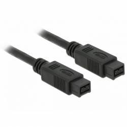 Cablu Delock Firewire 9 pini la 9 pini 1m Negru 