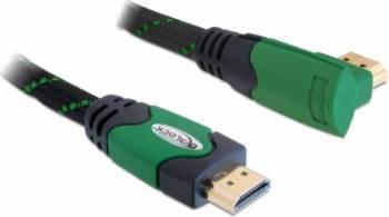 Cablu Delock HDMI 4K tip A unghi vers 1.4 2m 