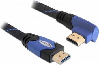 Cablu Delock HDMI 4K vers 1.4 tip A unghi 2m 