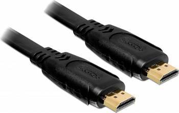 Cablu Delock HDMI1.4 HDMI tata la HDMI tata cu Ethernet Aurit 2m 