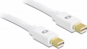 Cablu Delock miniDisplayport T - miniDisplayport T 2m Alb