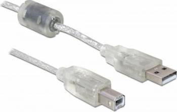 Cablu Delock USB 2.0 A-B upstream T-T 0.5m 
