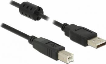 Cablu Delock USB 2.0 de imprimanta la USB-B T-T 5m Negru 