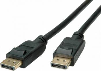 Cablu Displayport Roline v1.3 v1.4 2m Negru 
