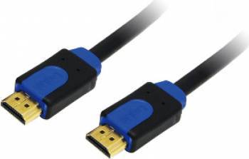 Cablu HDMI LogiLink High Speed cu Ethernet 1 m 