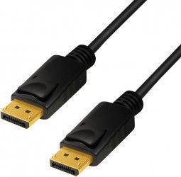 Cablu LogiLink DisplayPort 1.4 T-T 2m Negru 