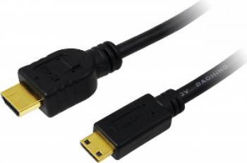 Cablu LogiLink HDMI-Mini HDMI versiunea Gold lungime 1,5m 