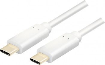 Cablu LogiLink USB Type-C T-T 1m Alb