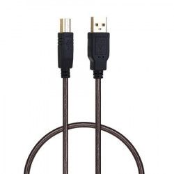 Cablu pentru imprimanta 2.0 USB A - USB B lungime 5 m Negru BBL850 
