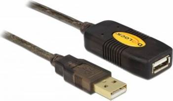 Cablu prelungitor Delock activ USB 2.0 M-T 30m 