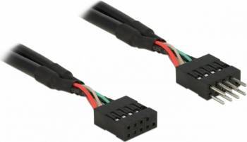 Cablu prelungitor Delock USB 2.0 10cm 