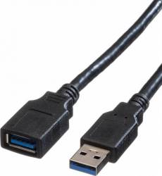 Cablu prelungitor Roline USB 3.0 Negru 