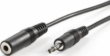 Cablu prelungitor Value audio jack T-M 2m