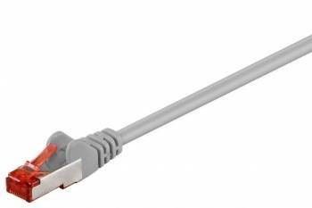 Cablu retea SFTP CAT 6 2XRJ45 0.5m ecranat gri 