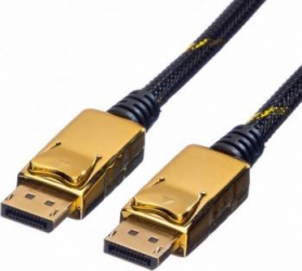 Cablu Roline Displayport GOLD 4K v1.2 T-T 10m 11.04.5649 