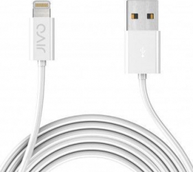 Cablu USB Jivo Lightning Alb 