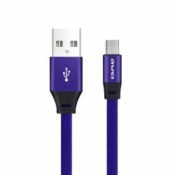 Cablu de dateincarcare Original Awei USB to Lightning 1m Albastru 