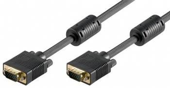 Cablu VGA 15 pini tata la 15 pini tata ecranat 5m 
