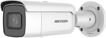 Camera supraveghere exterior IP Hikvision AcuSense DS-2CD2663G2-IZS 6MP IR 60 m motorizat PoE Alb 